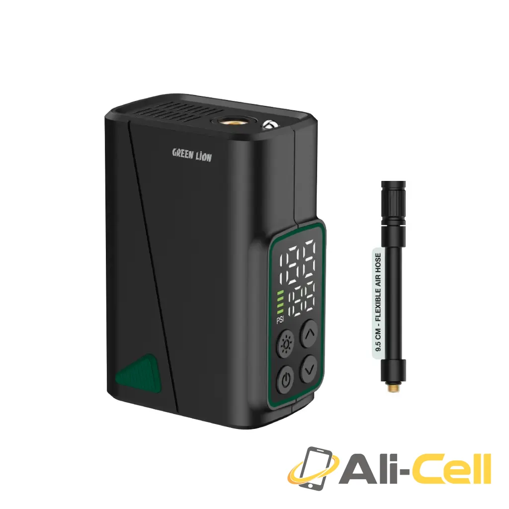 Green Lion GL-A5 Tire Inflator 150 PSI - Black