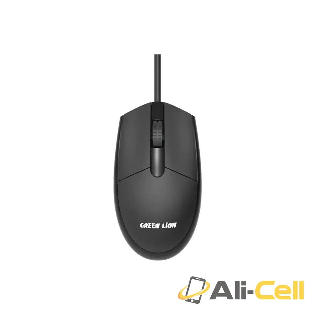 Green Lion GKM-100 Wired Keyboard and Mouse - Black — 2