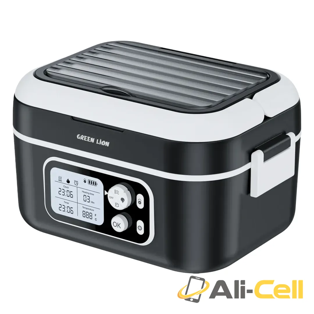 Green Lion GLB-35 Lunch Box - Black