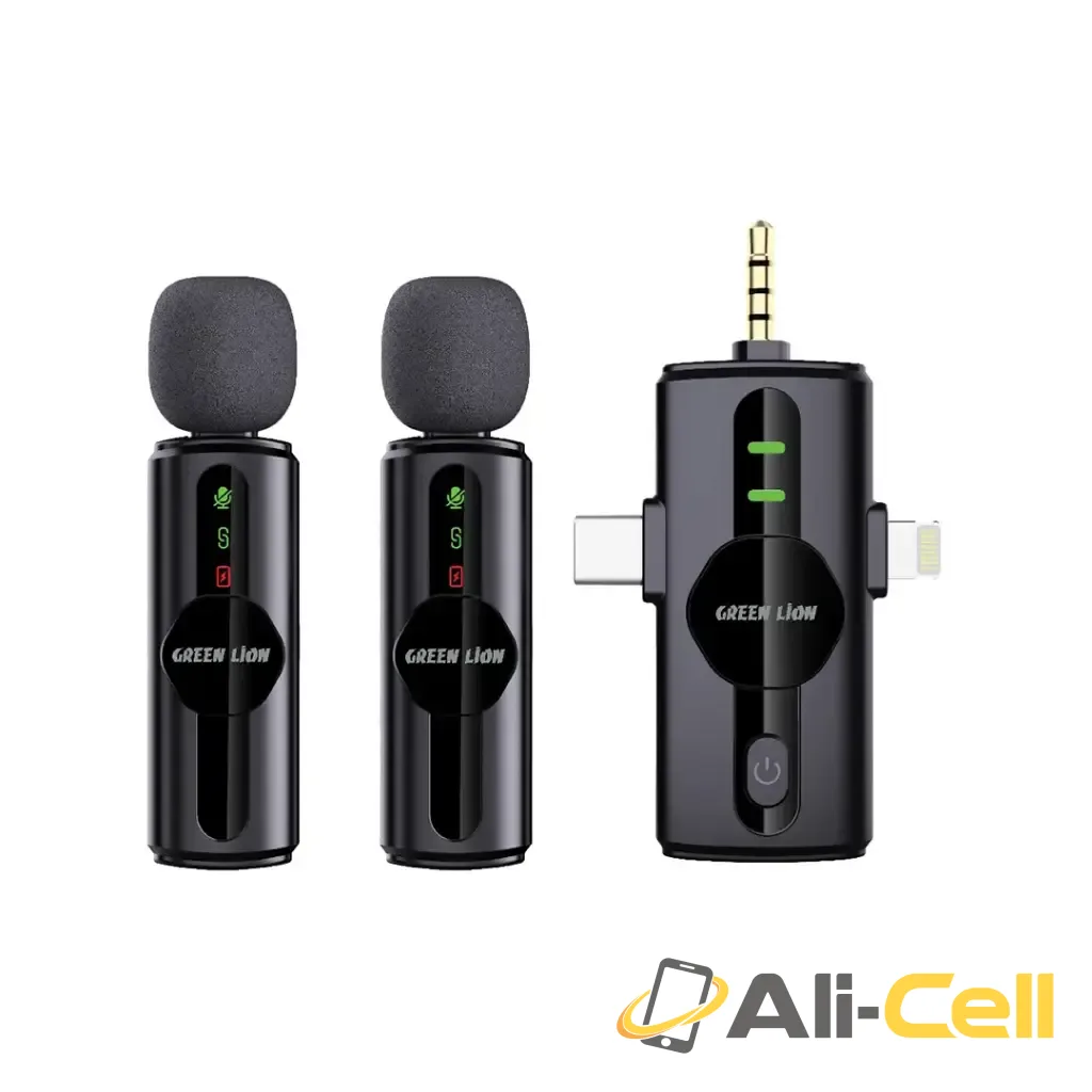 Green Lion GM-80X Microphone 3 in 1 - Black