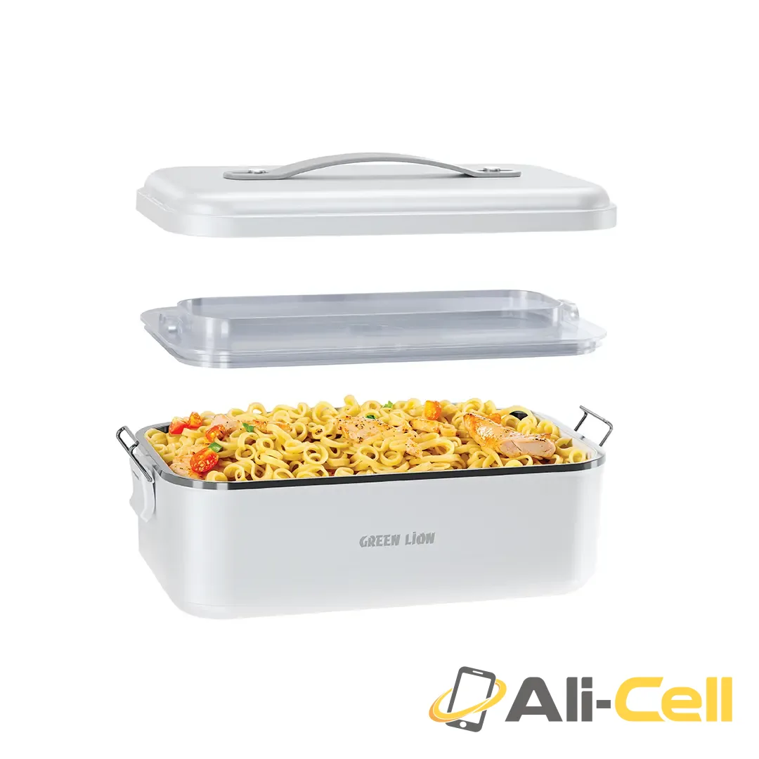 Green Lion GLB-20 Lunch Box Portable Food Warmer - White