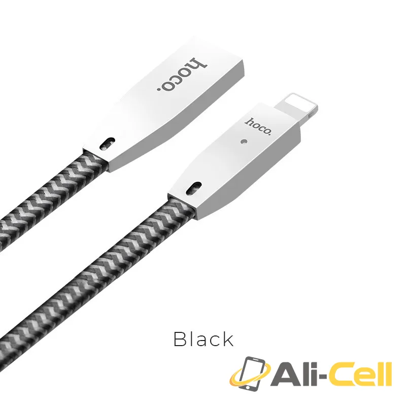 Cable USB to Lightning «U11» charging data sync (1.0m)