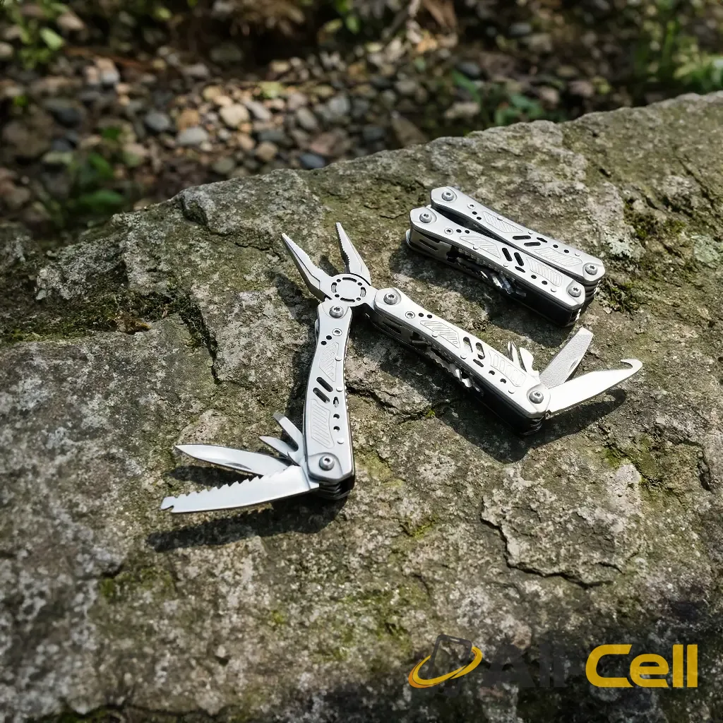 Green Lion GMT-400 3 in 1 Multi Tool Set - Silver — 2