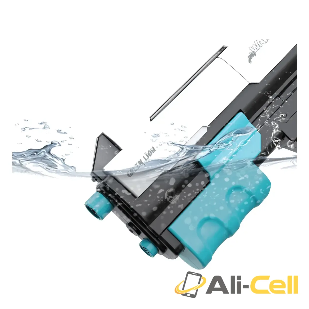 Green Lion GN100 Dual Head Water Gun with1200mAh Battery & USB-C Charging — 3