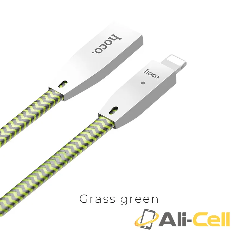 Cable USB to Lightning «U11» charging data sync (1.0m)