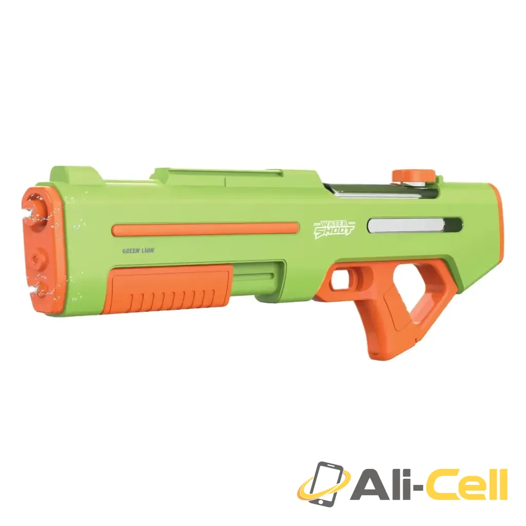 Green Lion GN65-Dual-Nozzle Water Gun with Electric & Manual Shooting