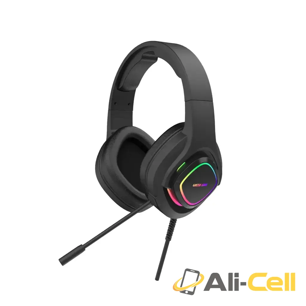 Green Lion GP32X Gaming Headphone - Black