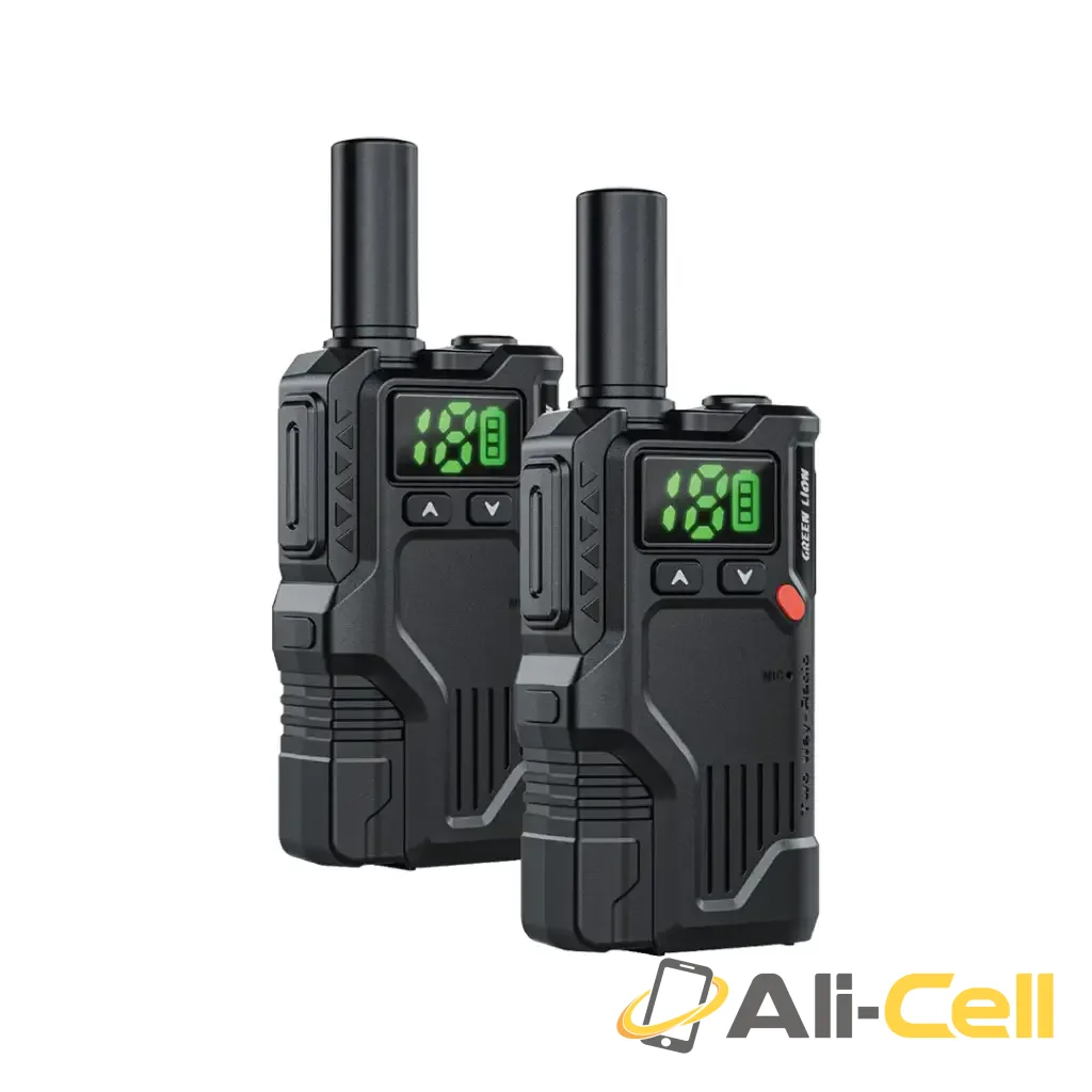 Green Lion GPX600 Walkie Talkie - Black