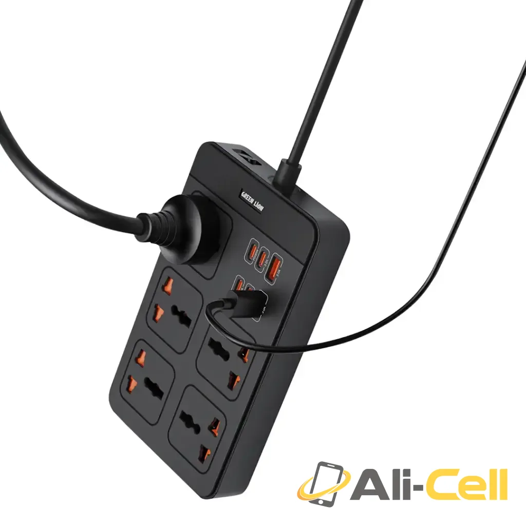 Green Lion GS 500 Power Socket PD 20W - Black — 2
