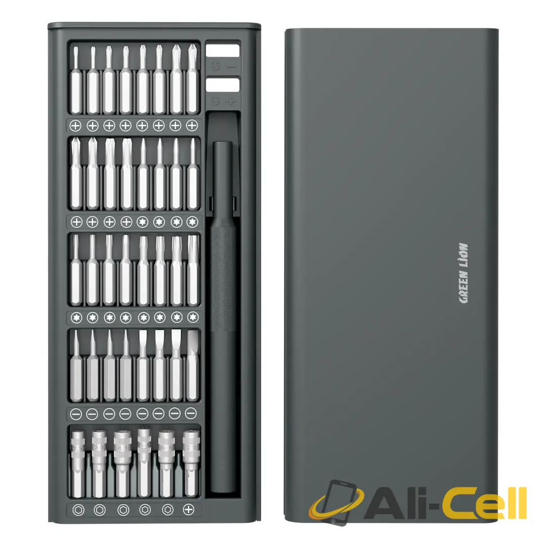 Green Lion GMS-80 Manual Screwdriver - Grey — 3