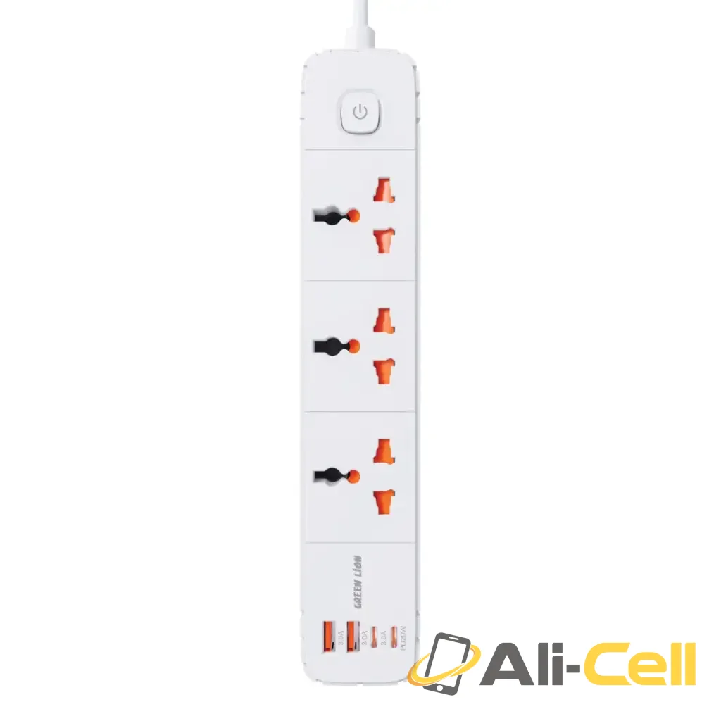 Green Lion GS-300 Power Socket 2500W - White