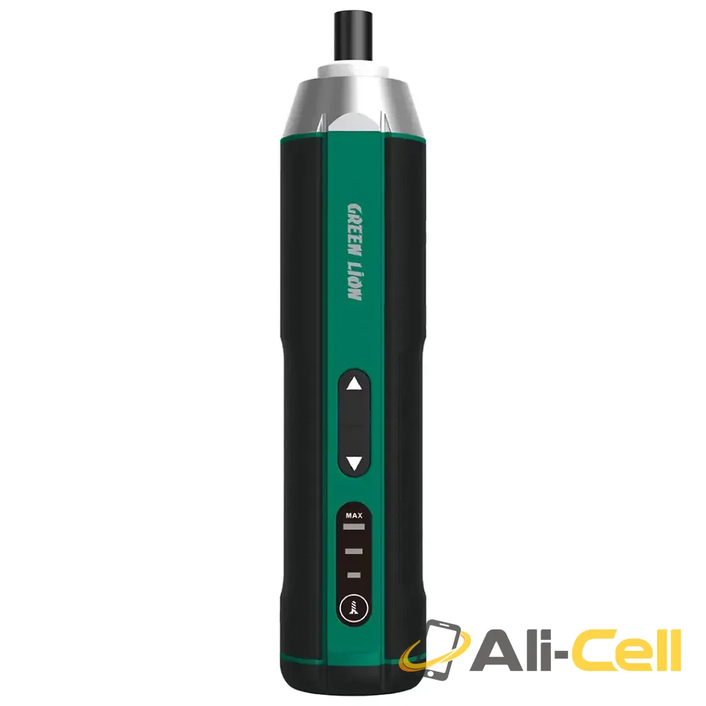 Green Lion GSD-17 Cordless Screwdriver - Black
