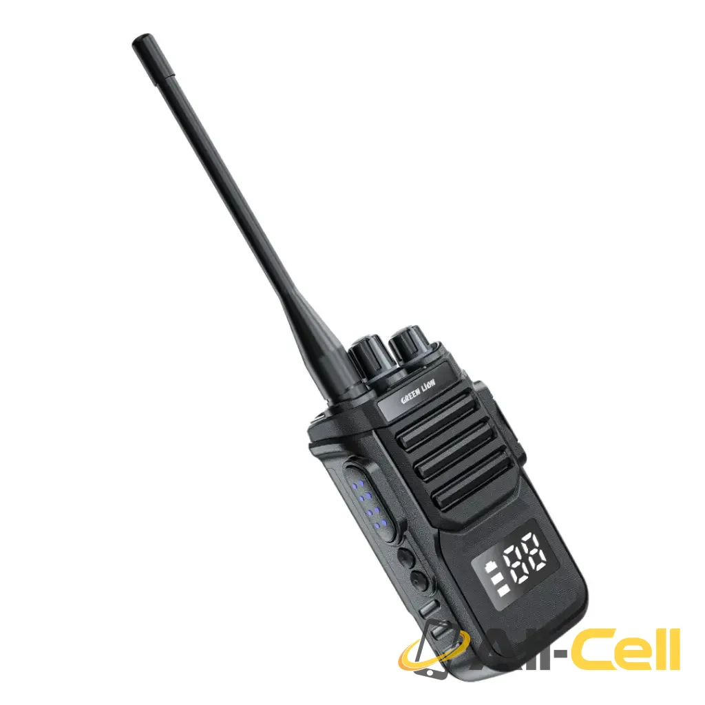 Green Lion GPX700 Walkie Talkie - Black