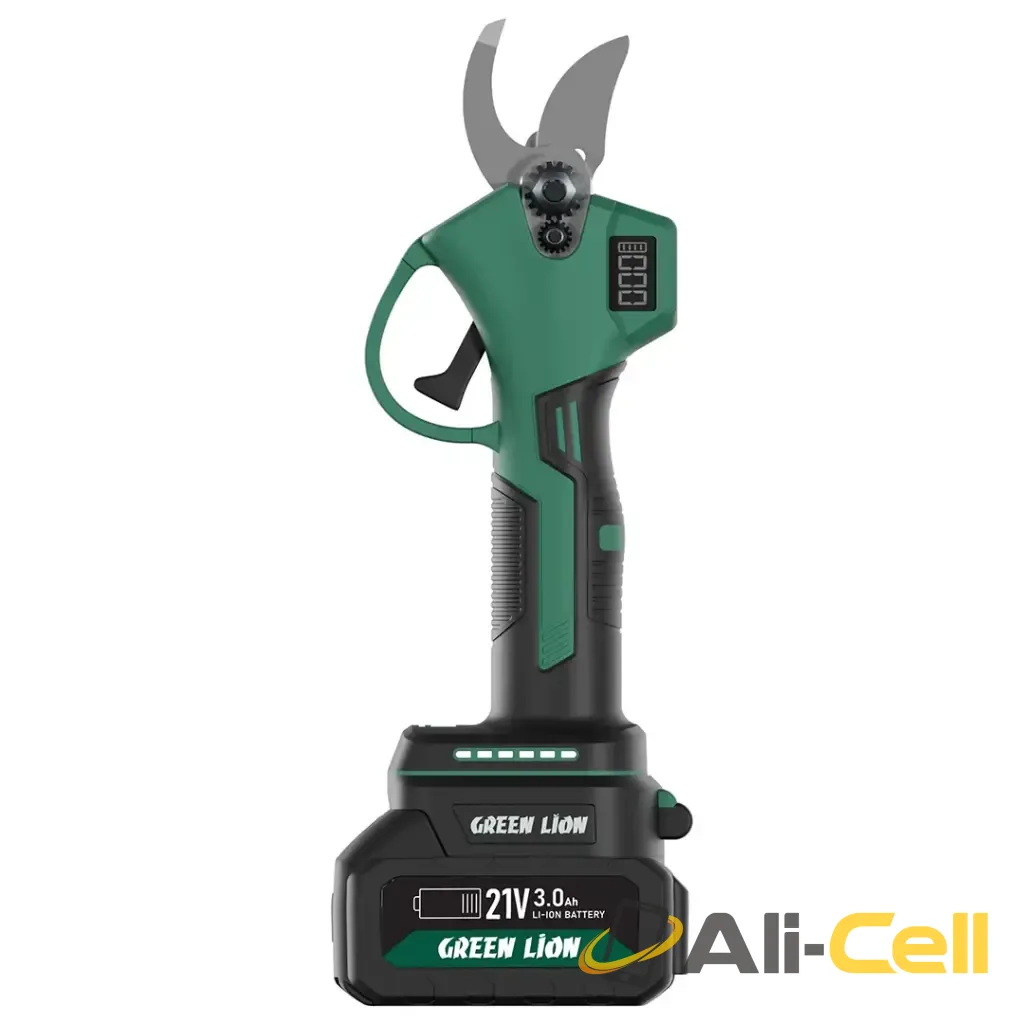 Green Lion GSH-400 Electric Pruning Shears Tool - Green — 2