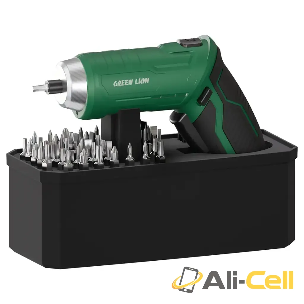 Green Lion GSD-54 Cordless Screwdriver - Green