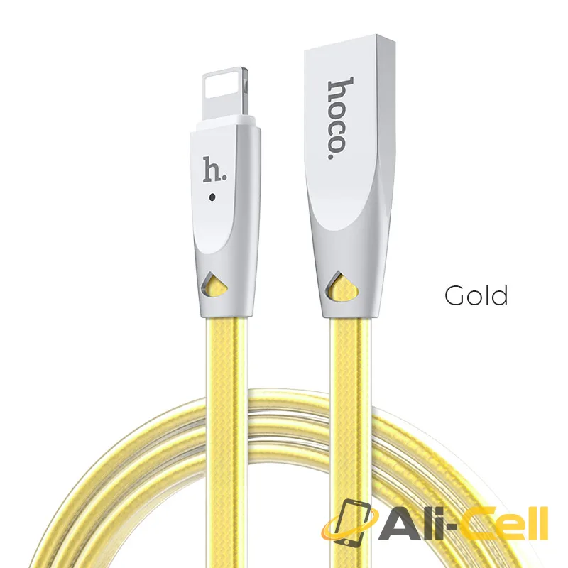 Cable USB to Lightning «U9» charging data sync (1.2m)