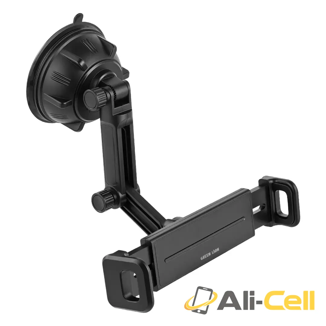 Green Lion GX-102 Suction Mount Phone & Tablet Holder - Black — 2