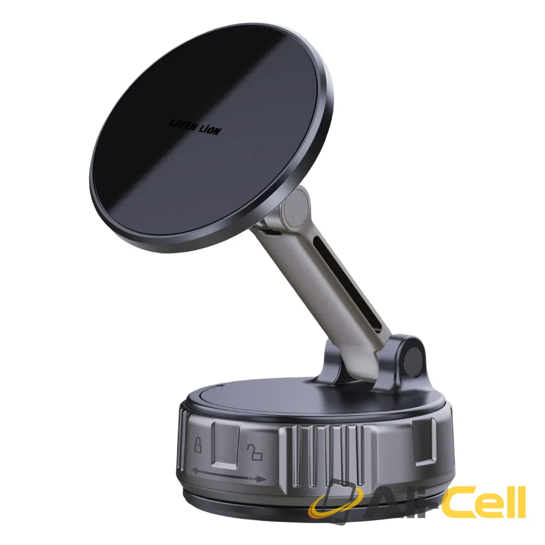 Green Lion GX-12 MagSafe Suction Phone Holder - Black