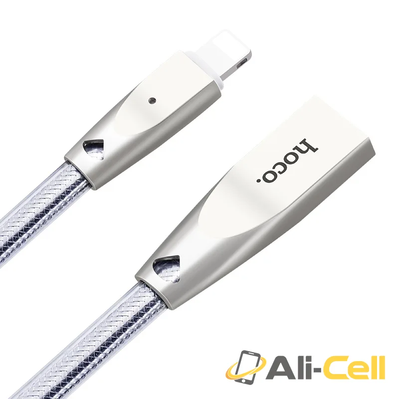 Cable USB to Lightning «U9» charging data sync (1.2m) — 2