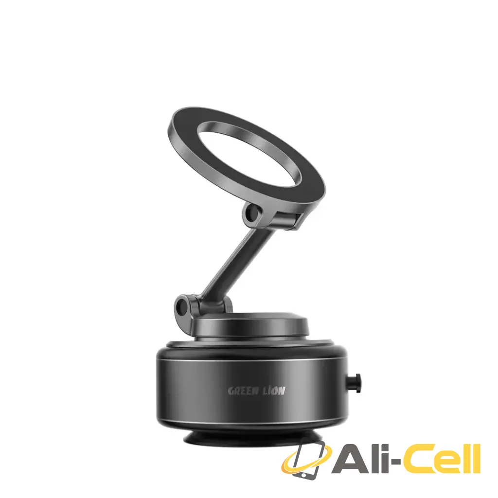 Green Lion GX-31 Auto Suction Phone Holder - Matte Black