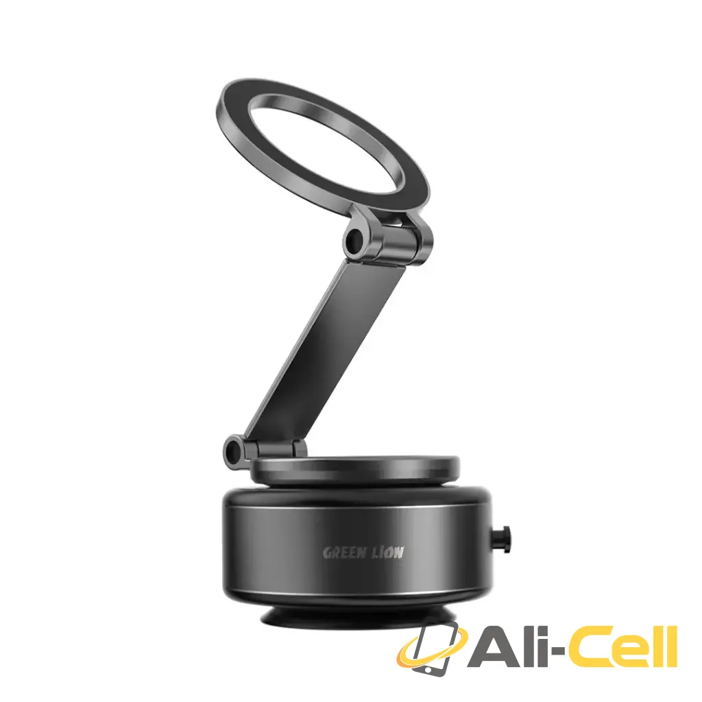 Green Lion GX-32 Auto Suction Phone Holder - Matte Black