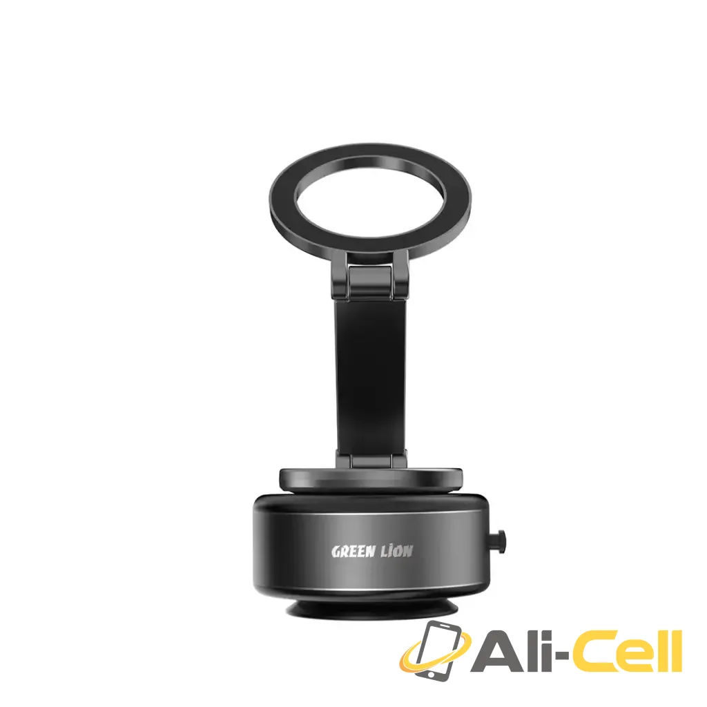 Green Lion GX-32 Auto Suction Phone Holder - Matte Black — 2