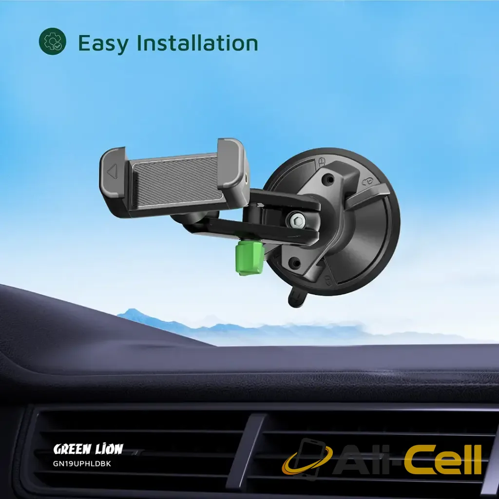 Green Lion GX-19 Universal Phone Holder - Black — 3
