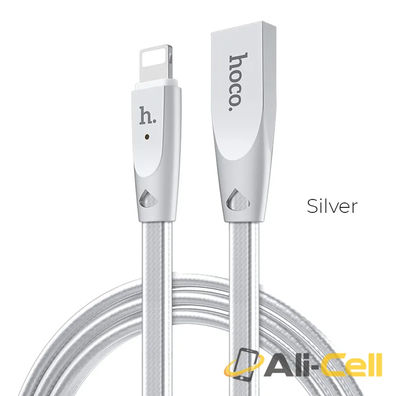 Cable USB to Lightning «U9» charging data sync (1.2m)
