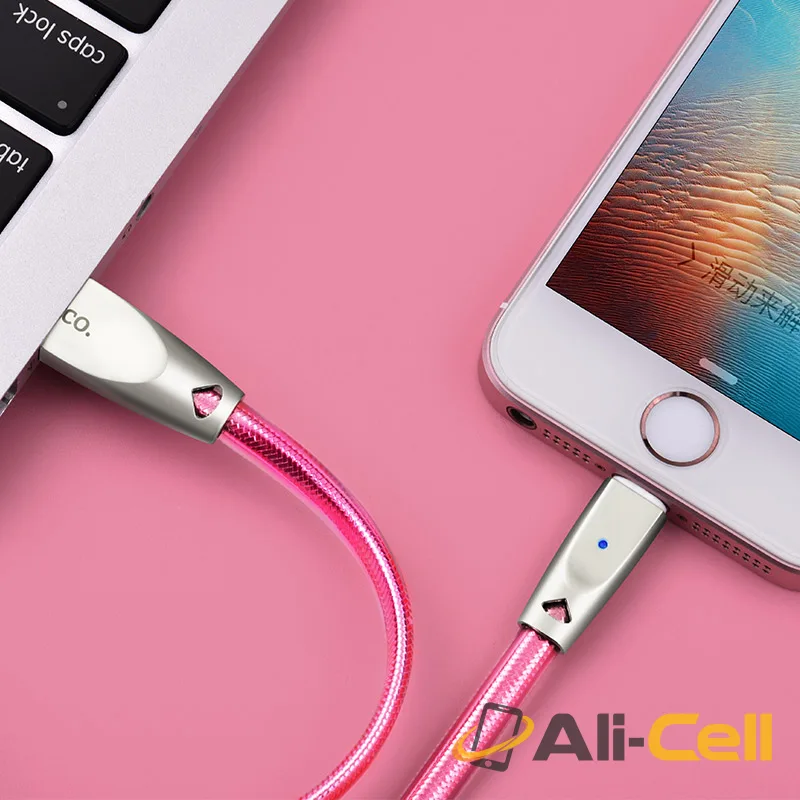 Cable USB to Lightning «U9» charging data sync (1.2m) — 7