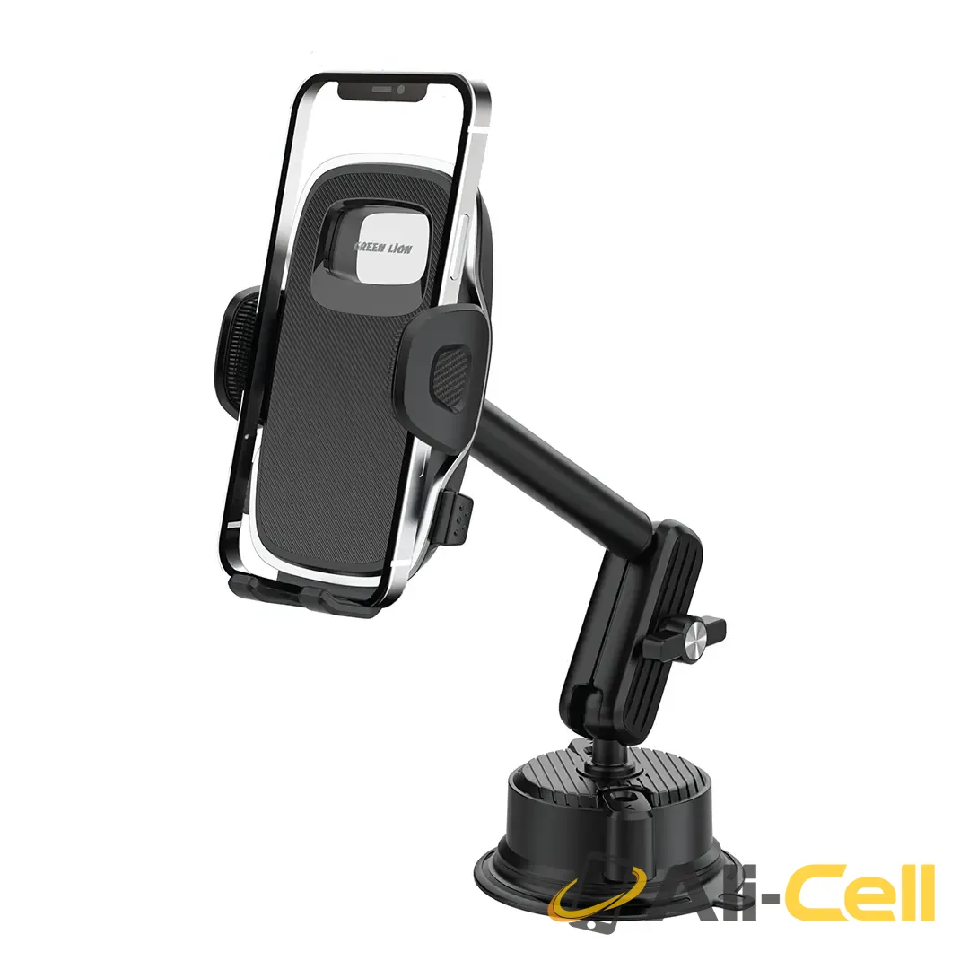 Green Lion GX-38 Suction Phone Holder - Black
