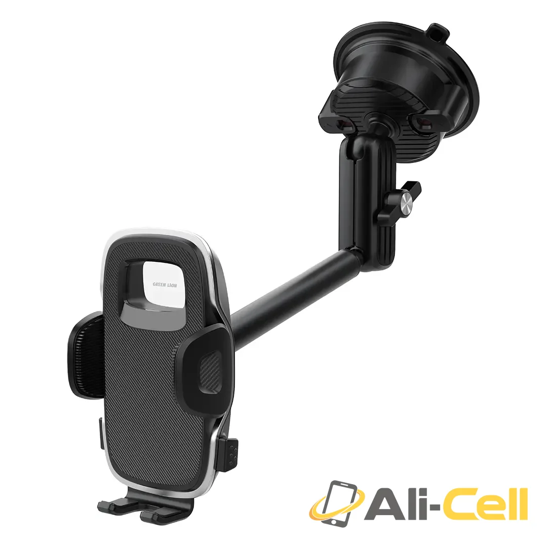 Green Lion GX-38 Suction Phone Holder - Black — 2