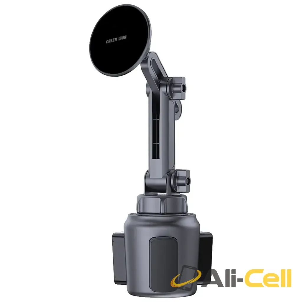 Green Lion GX-73 MagSafe Car Cup Phone Holder - Black