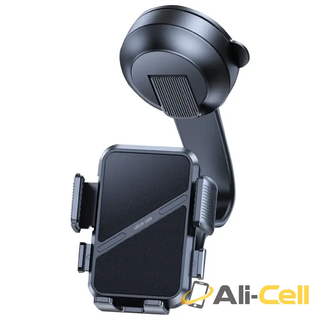 Green Lion GX-74 Suction Phone Holder - Black