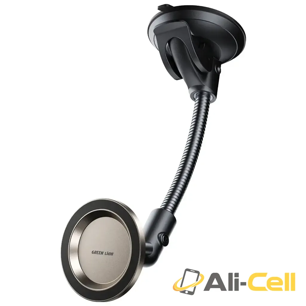 Green Lion GX-65 MagSafe Car Phone Holder - Black