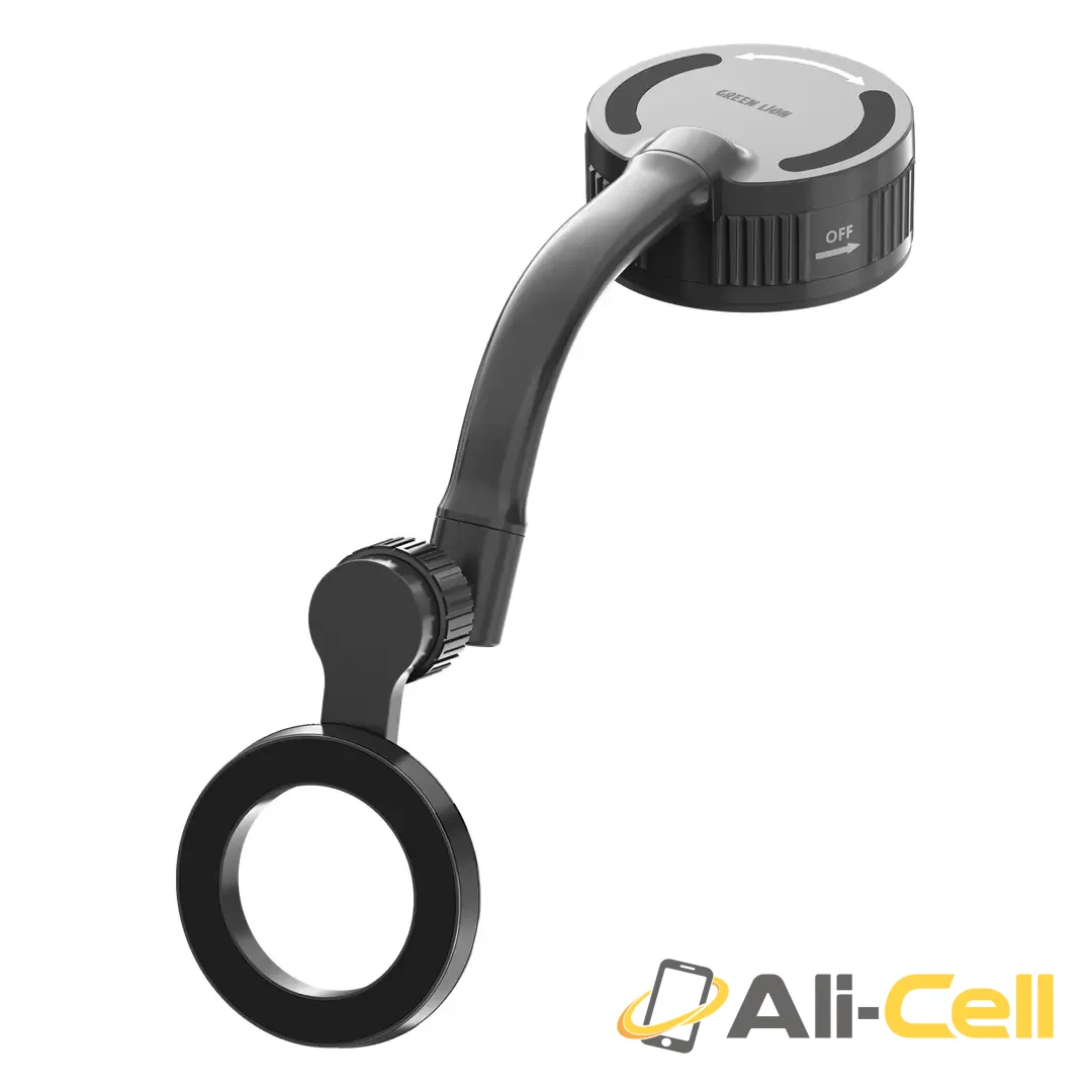 Green Lion GX-91 MagSafe Suction Car Phone Holder - Black — 2