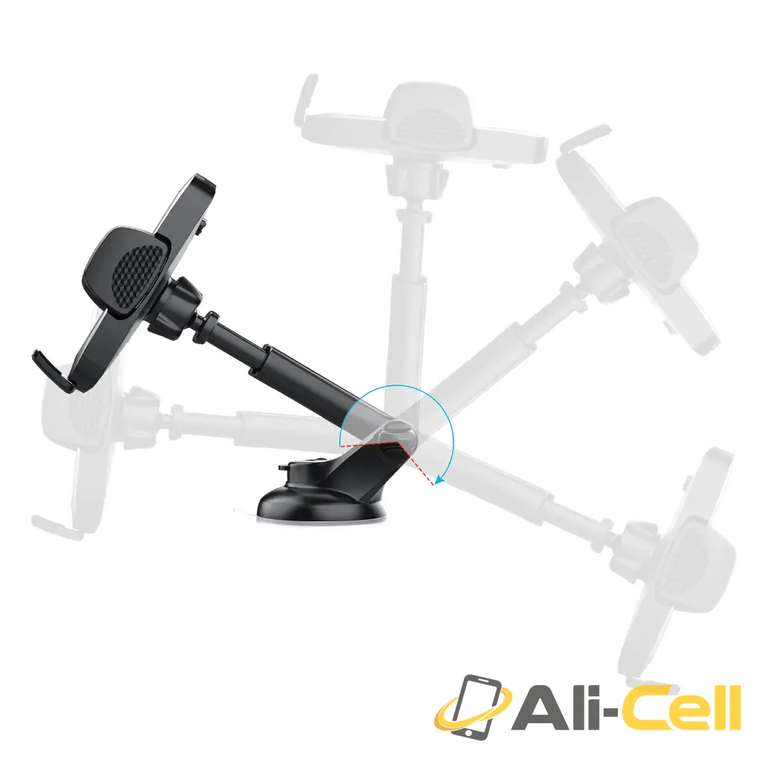 Green Lion GX-93 Holder with Suction Car Mount - Black — 2