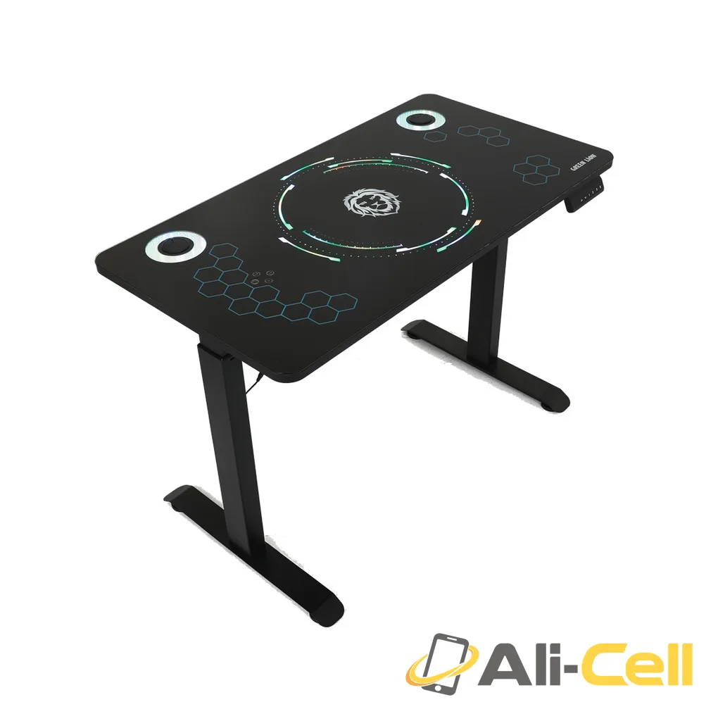 Green Lion Gaming Table - Black — 2
