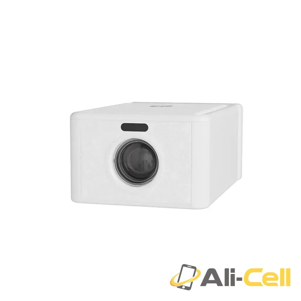 Green Lion Galaxy Portable Projector - White — 2
