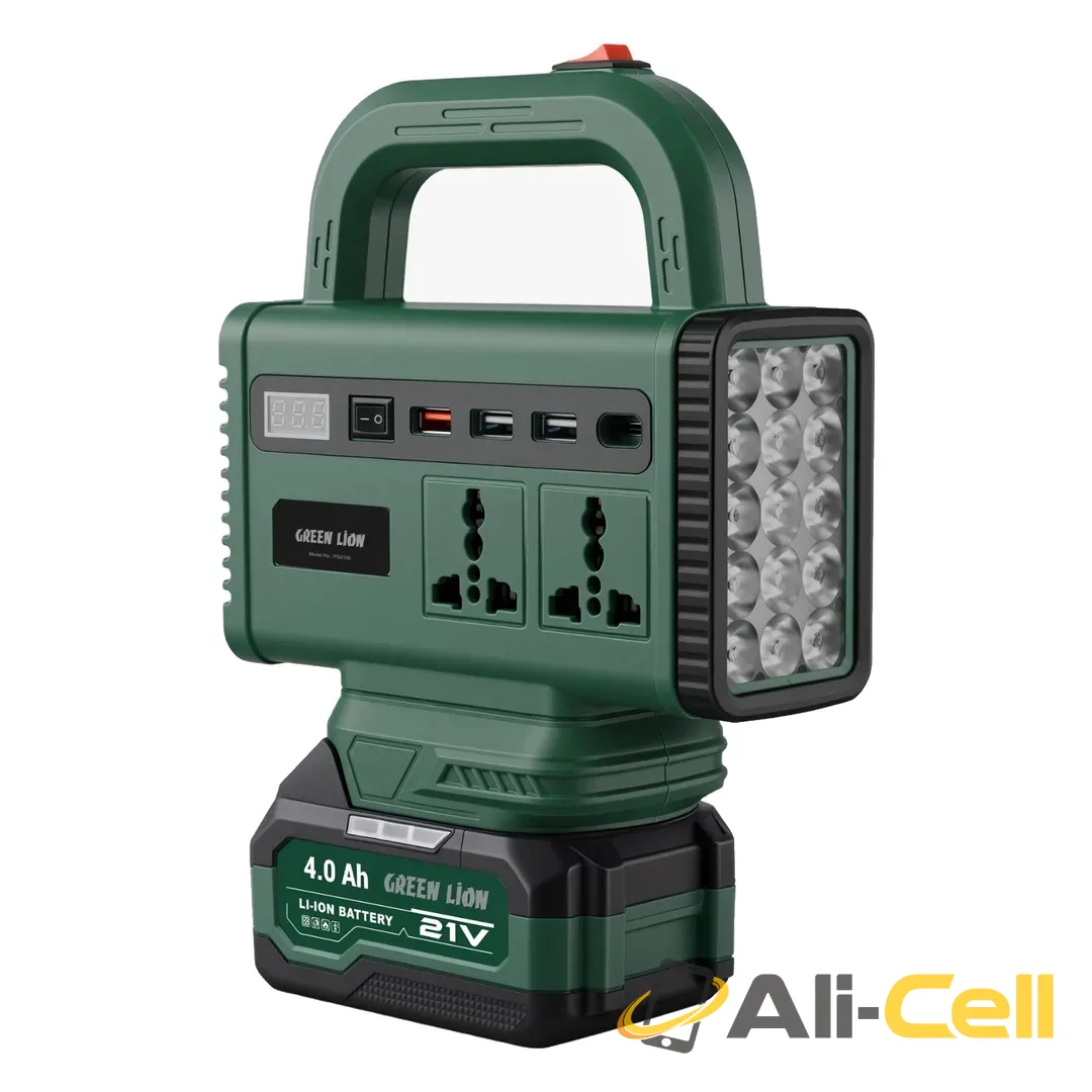 Green Lion Green Volt 4000mAh Power Station - Green