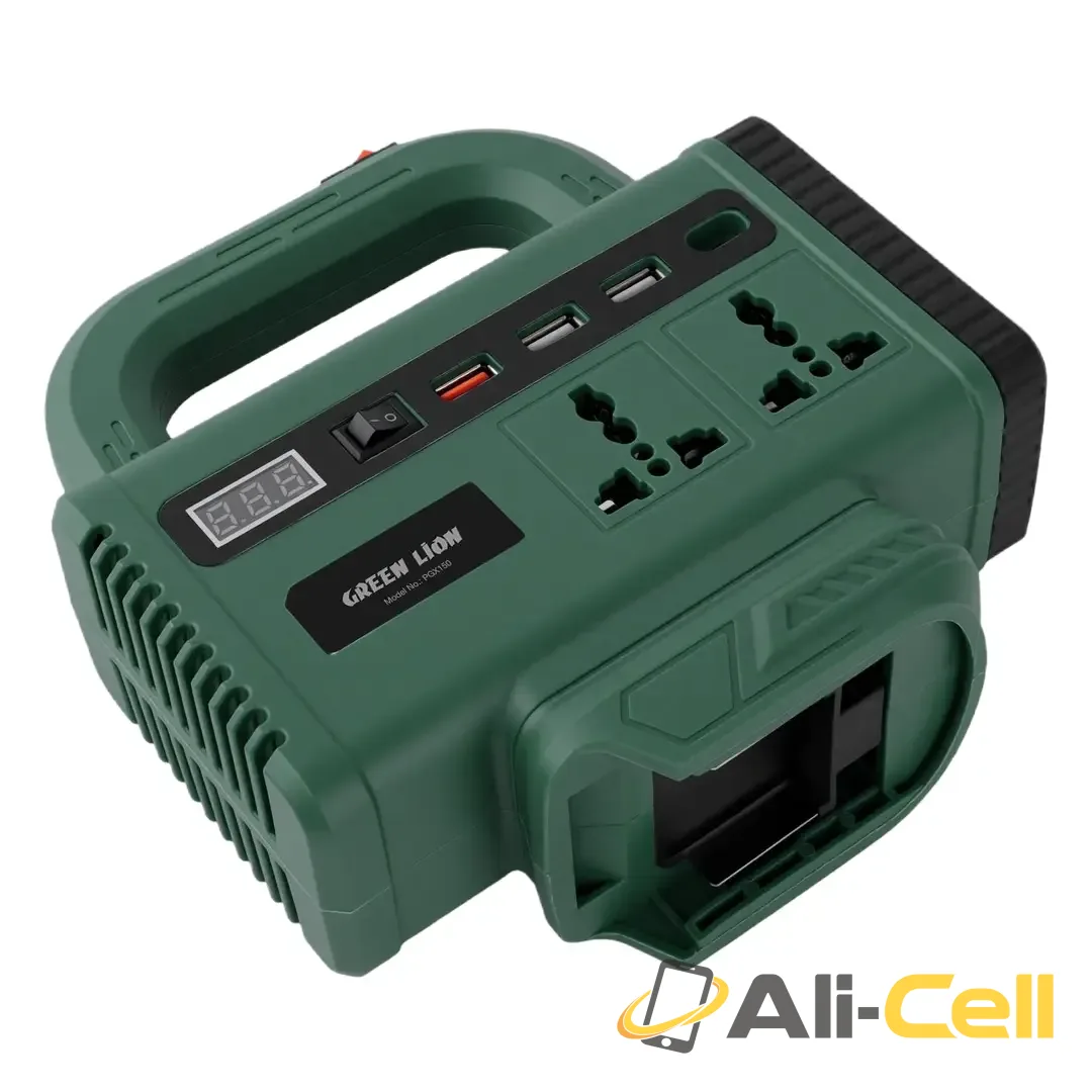 Green Lion Green Volt 4000mAh Power Station - Green — 3