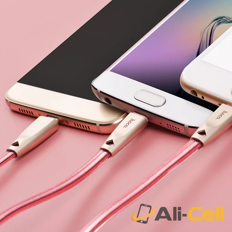 Cable USB to Lightning Micro-USB Type-C «U9» charging wire (1.5m) — 6