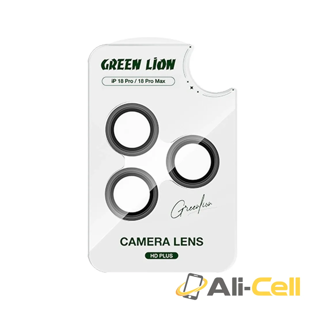 Green Lion HD Plus Camera Lens Protector for iPhone 18 Pro Max - Black