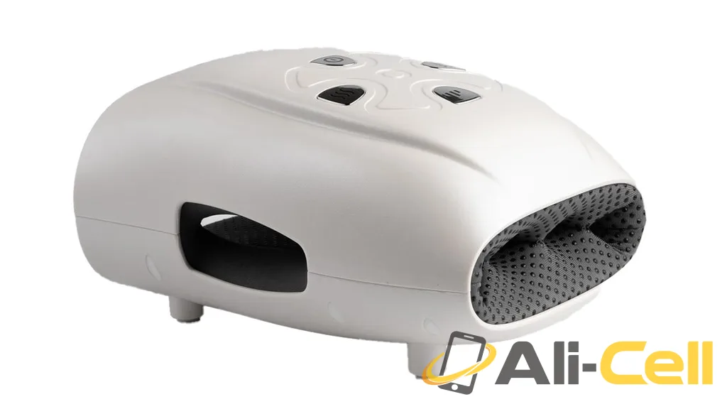 Green Lion Hand Massager - White — 2