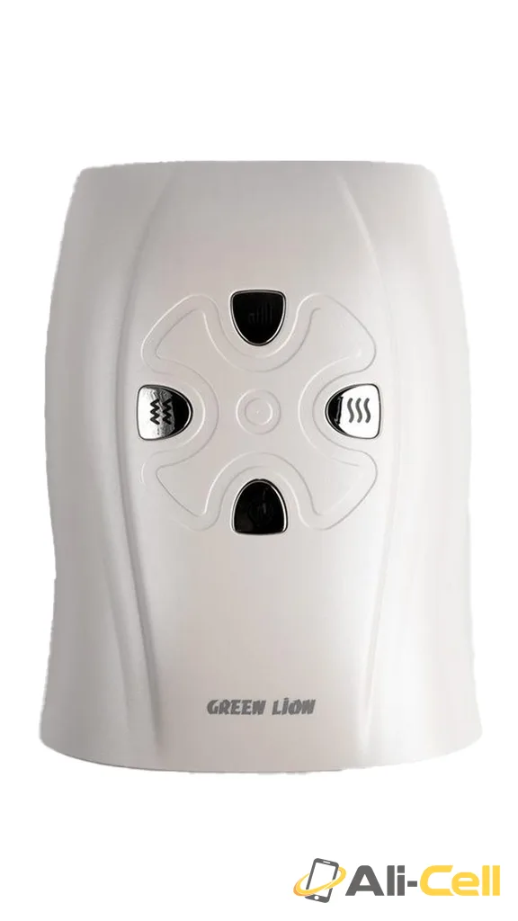 Green Lion Hand Massager - White — 3