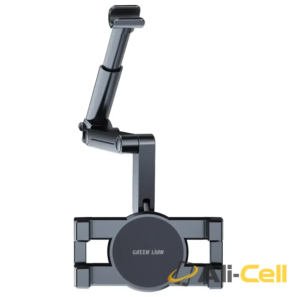 Green Lion Headrest Mount for Tablets & Phones - Black