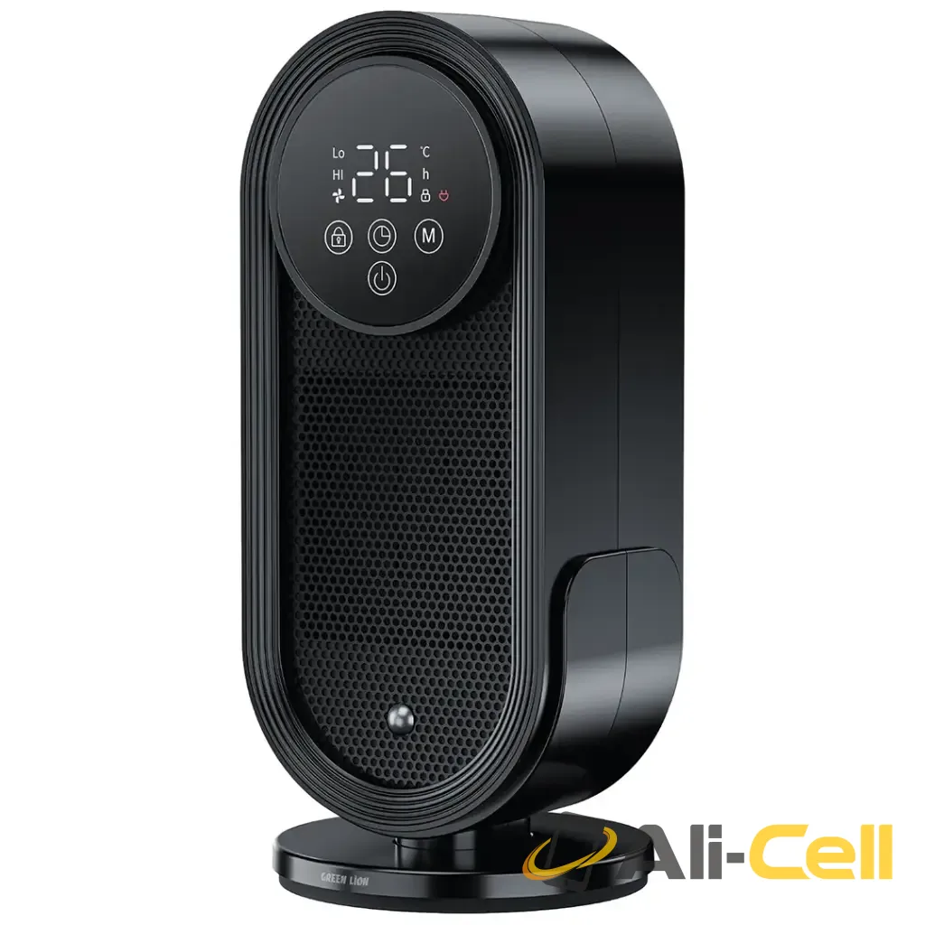 Green Lion Heater Lite Fan & Heater with Remote Control - Black