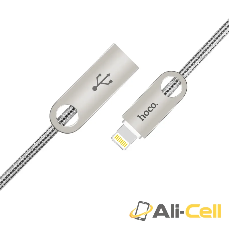 Cable USB to Lightning «U8» charging data sync (1.0m) — 2