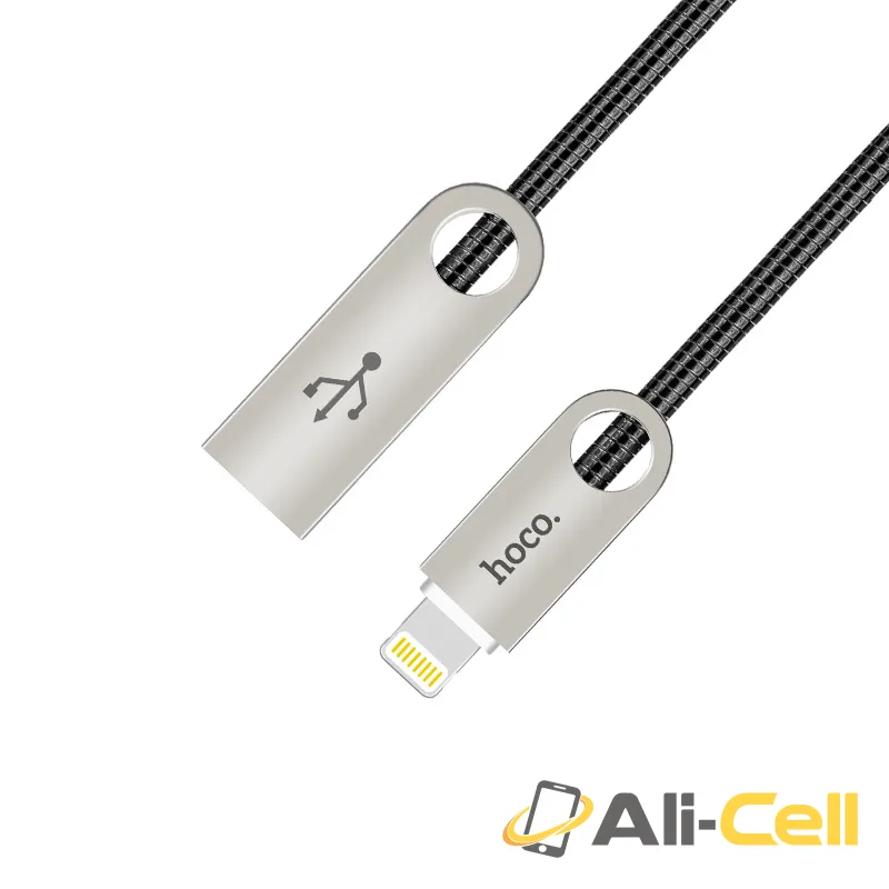 Cable USB to Lightning «U8» charging data sync (1.0m) — 3