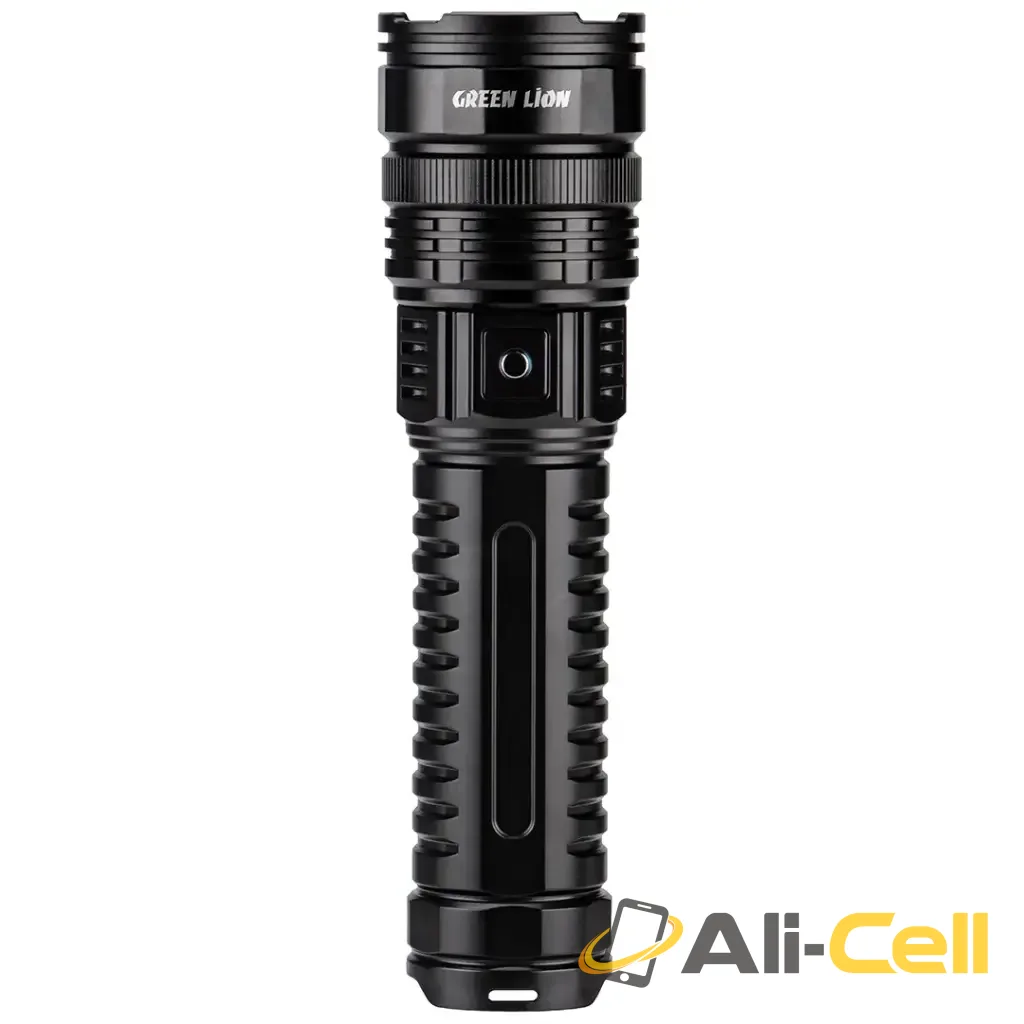 Green Lion Hyper Ray LED Torch - Black
