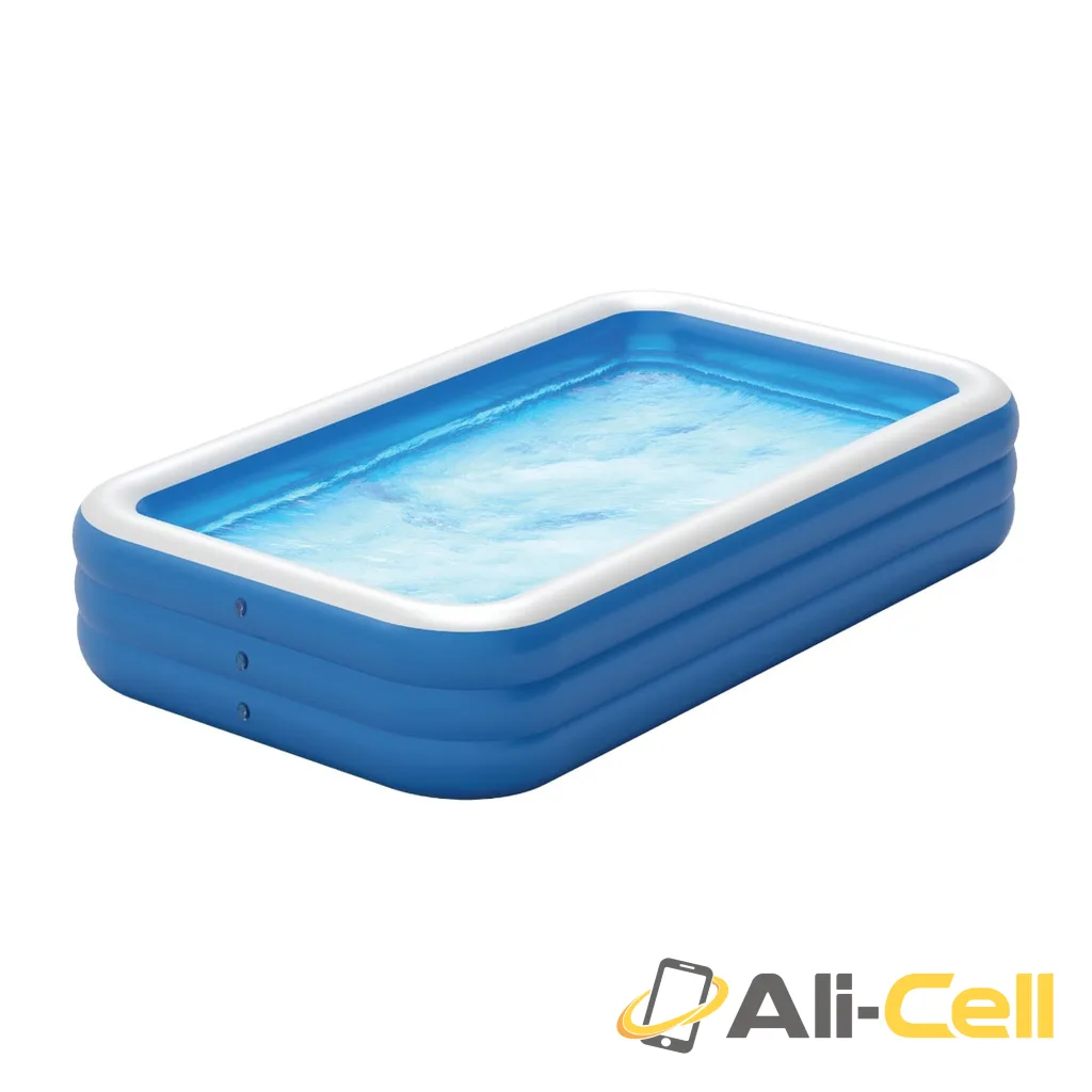 Green Lion Inflatable Small Swimming Pool - Blue